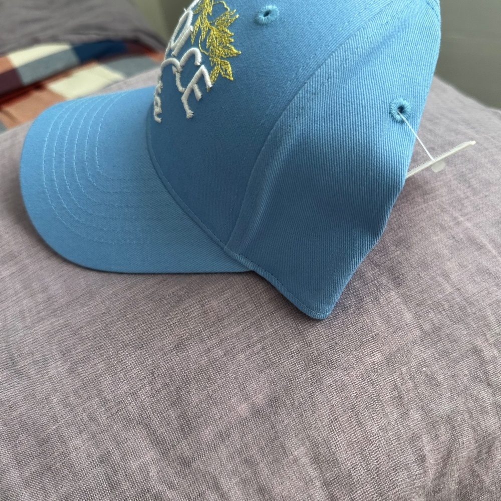 Anthropologie Coney Island Picnic Script Baseball Cap NWT - Picture 6 of 8